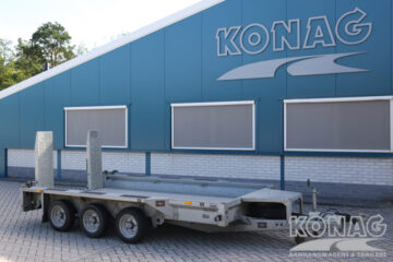 Ifor Williams GX126 tridemas machinetransporter